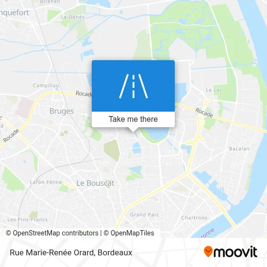 Rue Marie-Renée Orard map