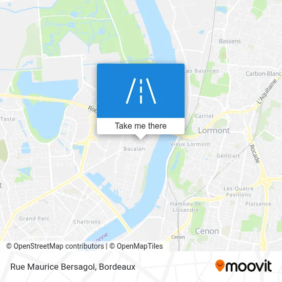 Rue Maurice Bersagol map