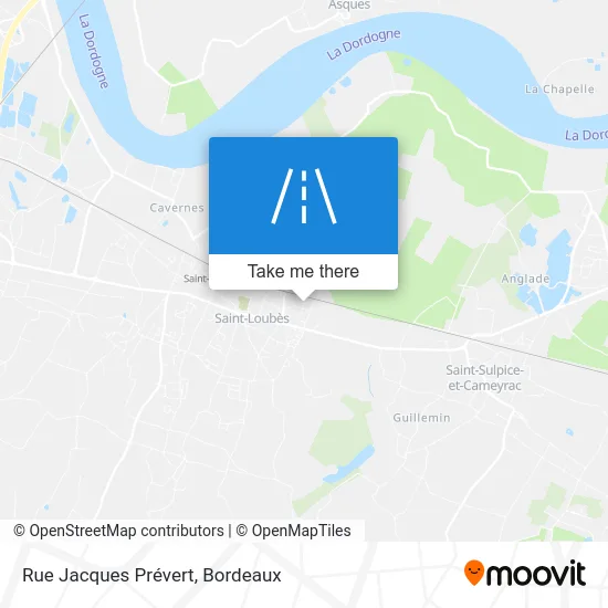 Rue Jacques Prévert map