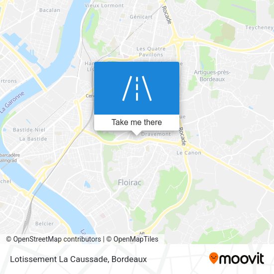 Lotissement La Caussade map