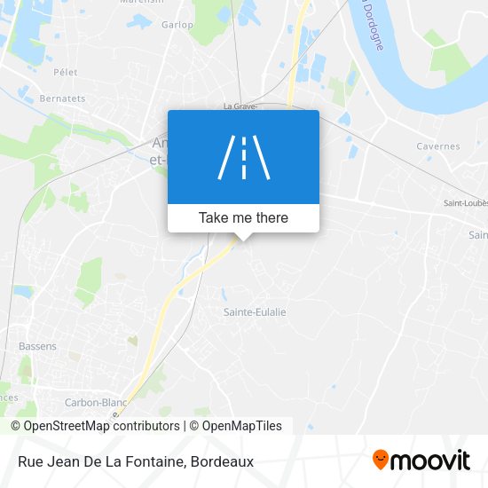 Rue Jean De La Fontaine map