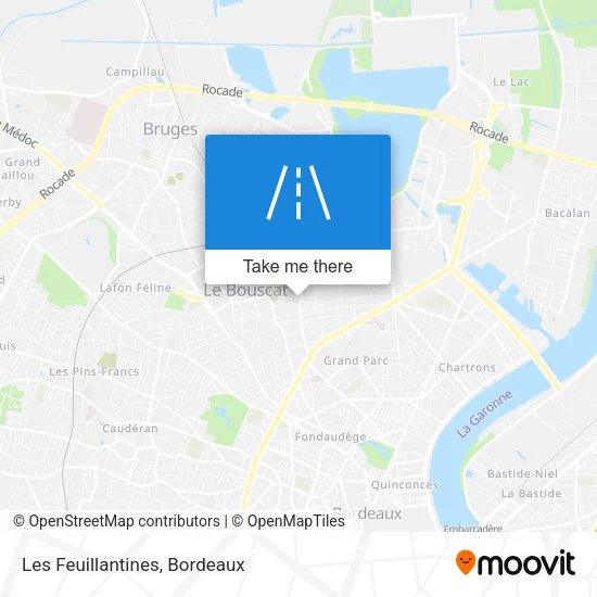 Les Feuillantines map
