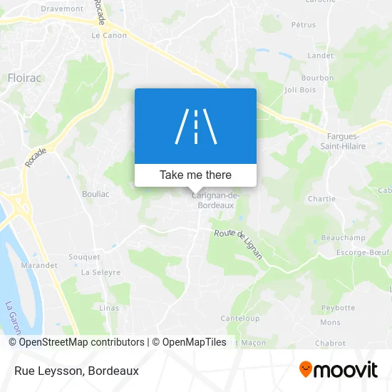 Rue Leysson map