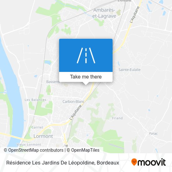 Résidence Les Jardins De Léopoldine map