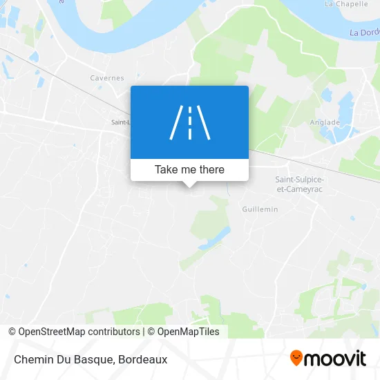 Chemin Du Basque map