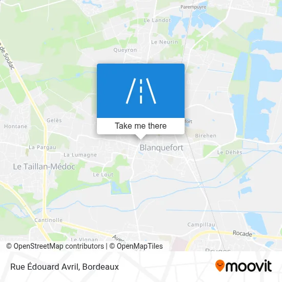 Rue Édouard Avril map