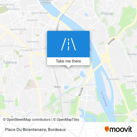 Place Du Bicentenaire map