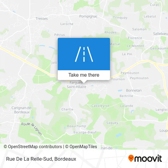 Rue De La Relle-Sud map