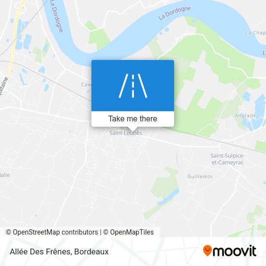 Allée Des Frênes map