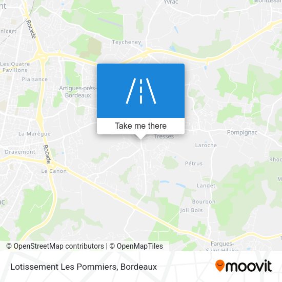 Lotissement Les Pommiers map