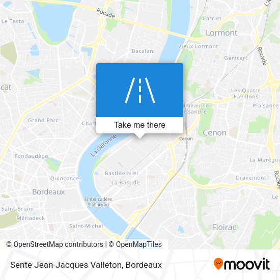 Sente Jean-Jacques Valleton map