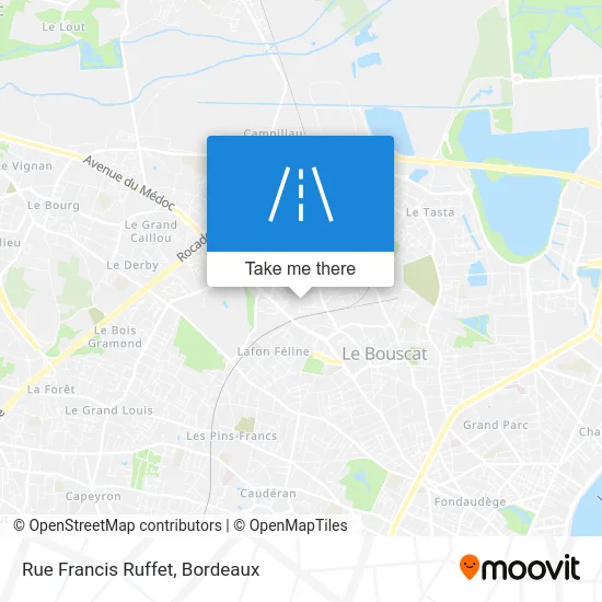 Rue Francis Ruffet map