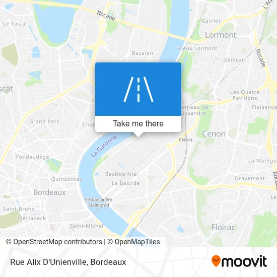 Rue Alix D'Unienville map