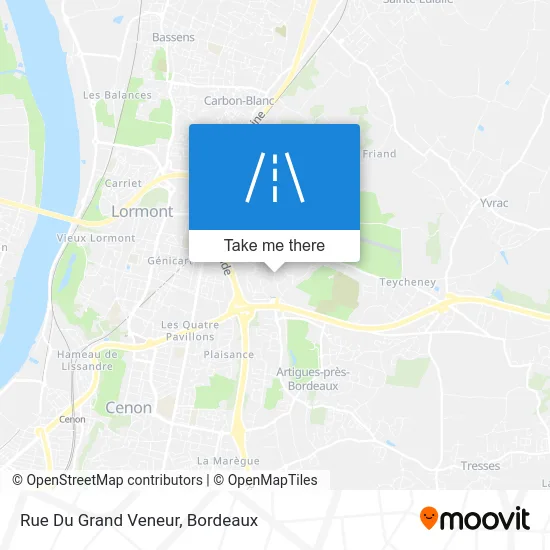 Rue Du Grand Veneur map