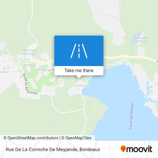 Rue De La Corniche De Meyjande map