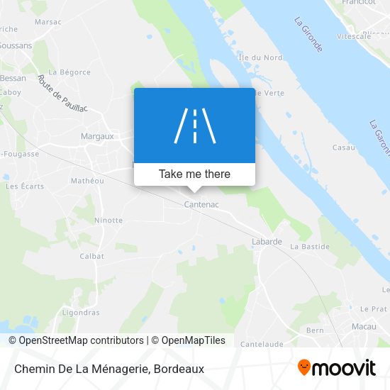Chemin De La Ménagerie map
