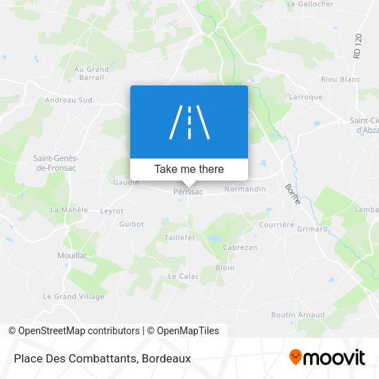 Place Des Combattants map