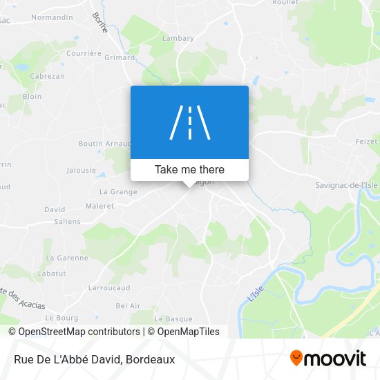Rue De L'Abbé David map