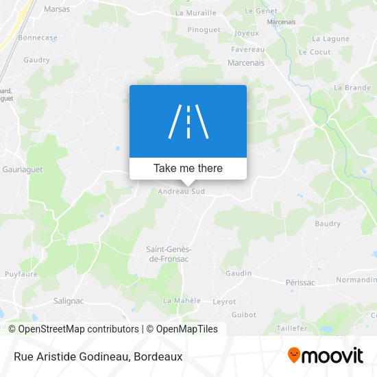 Rue Aristide Godineau map