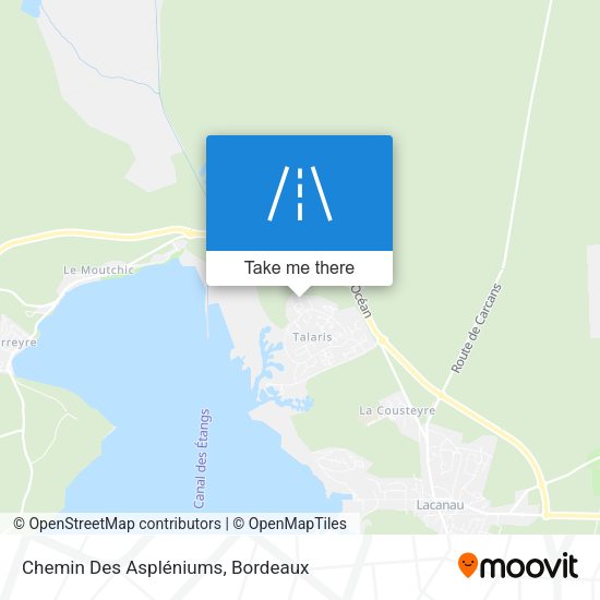 Chemin Des Aspléniums map
