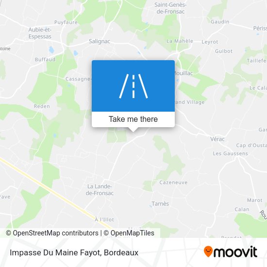 Impasse Du Maine Fayot map