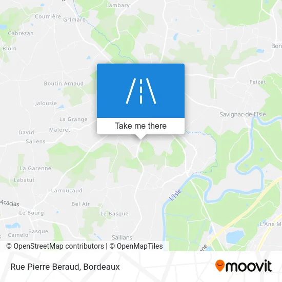 Rue Pierre Beraud map