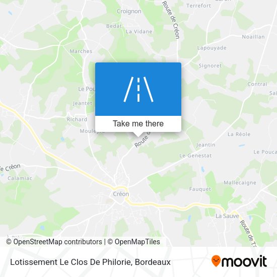 Lotissement Le Clos De Philorie map