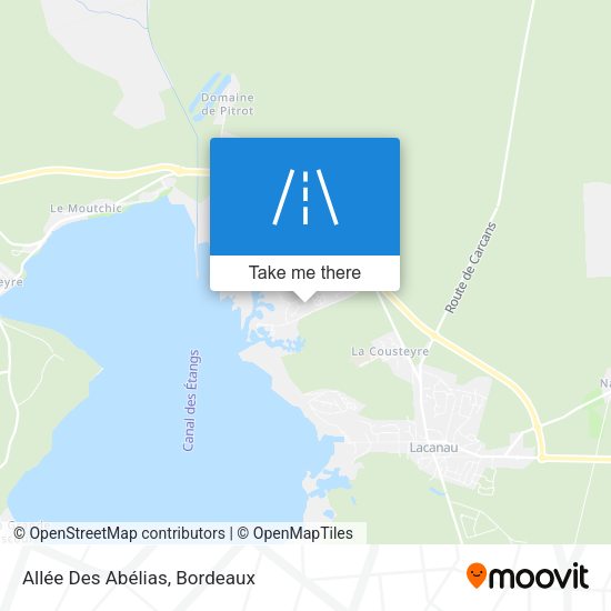 Allée Des Abélias map