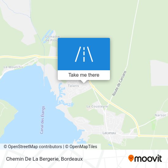 Chemin De La Bergerie map