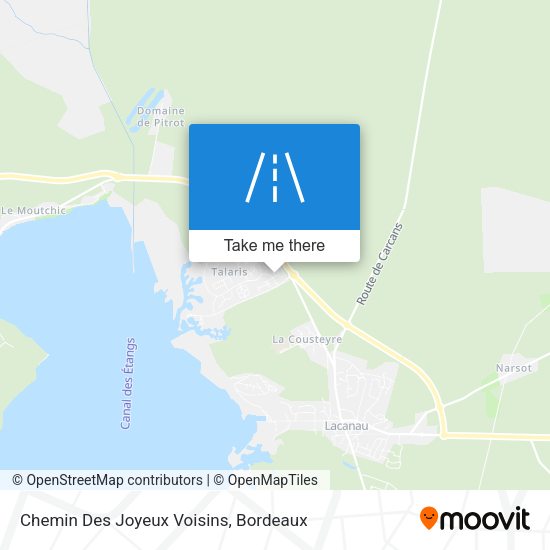 Chemin Des Joyeux Voisins map
