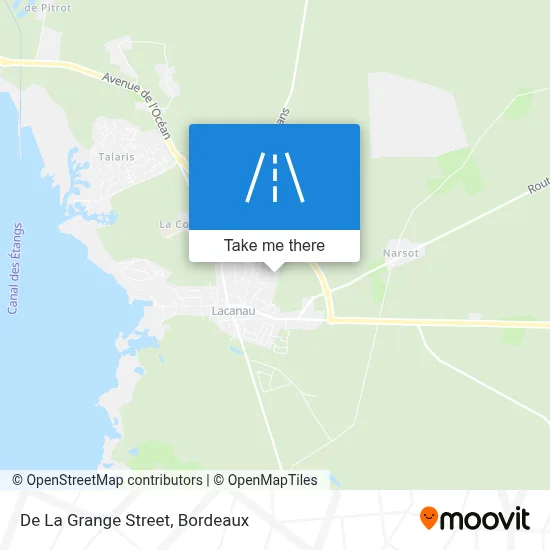 Rue De La Grange map