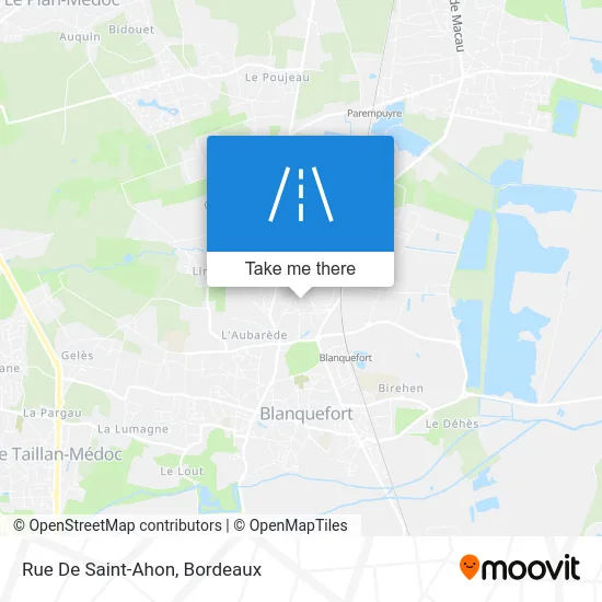 Rue De Saint-Ahon map