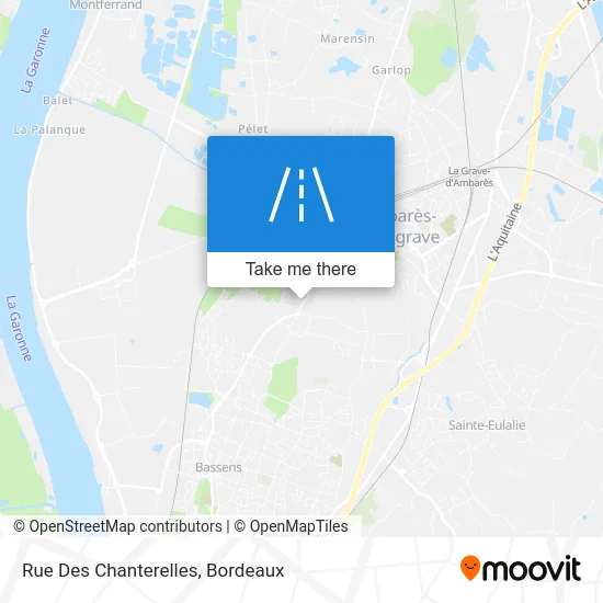 Rue Des Chanterelles map