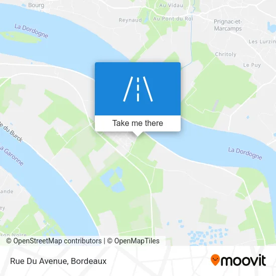 Rue Du Avenue map