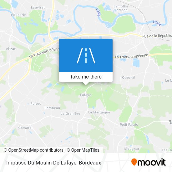 Impasse Du Moulin De Lafaye map