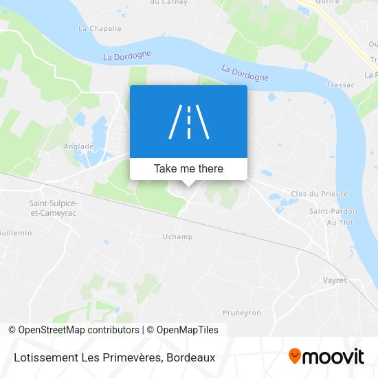 Lotissement Les Primevères map