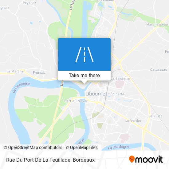 Rue Du Port De La Feuillade map