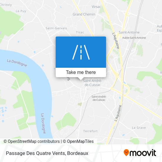 Passage Des Quatre Vents map