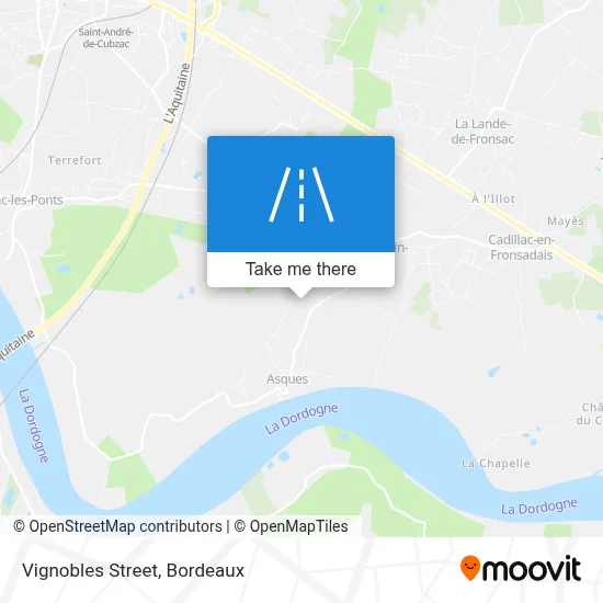 Rue Des Vignobles map