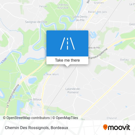 Chemin Des Rossignols map