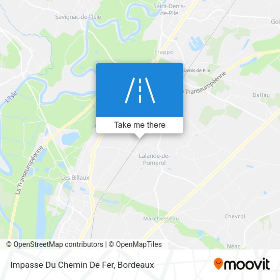 Impasse Du Chemin De Fer map