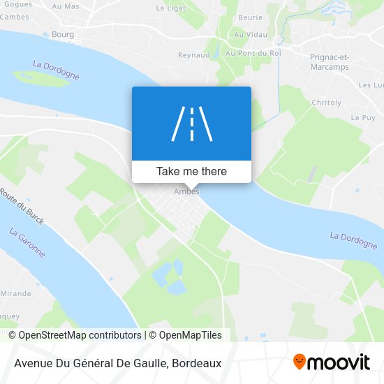 Avenue Du Général De Gaulle map