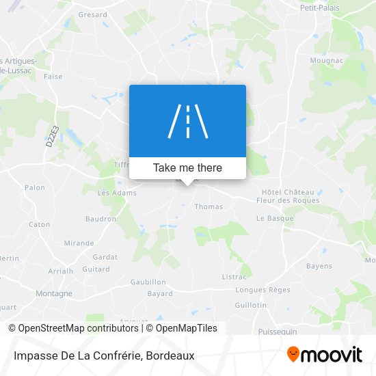 Impasse De La Confrérie map