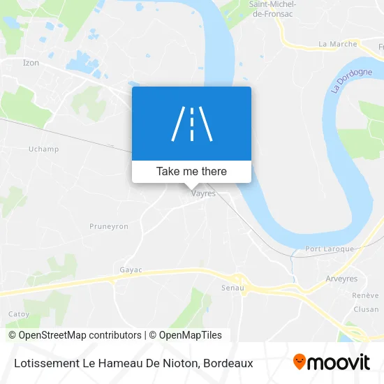 Lotissement Le Hameau De Nioton map