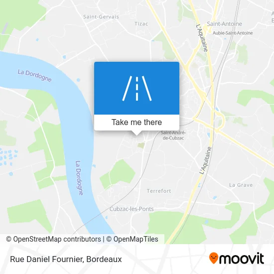 Rue Daniel Fournier map