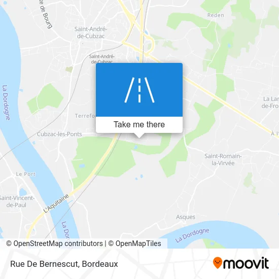 Rue De Bernescut map