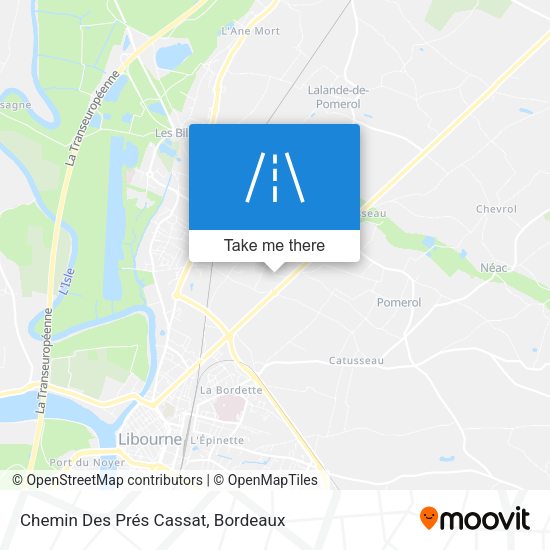 Chemin Des Prés Cassat map