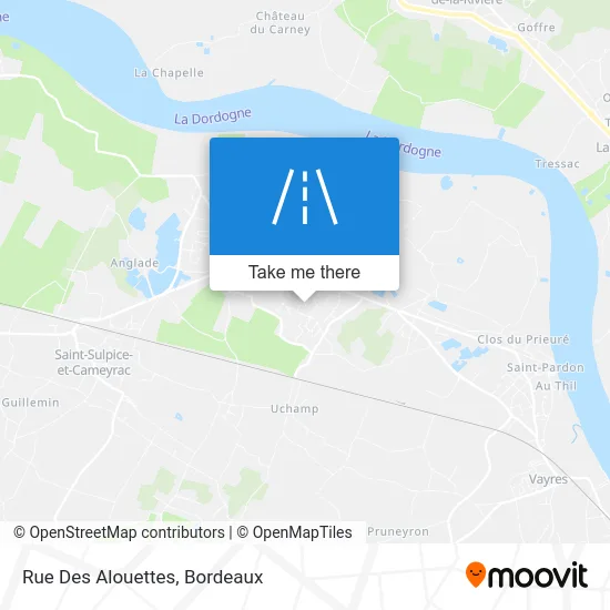 Rue Des Alouettes map