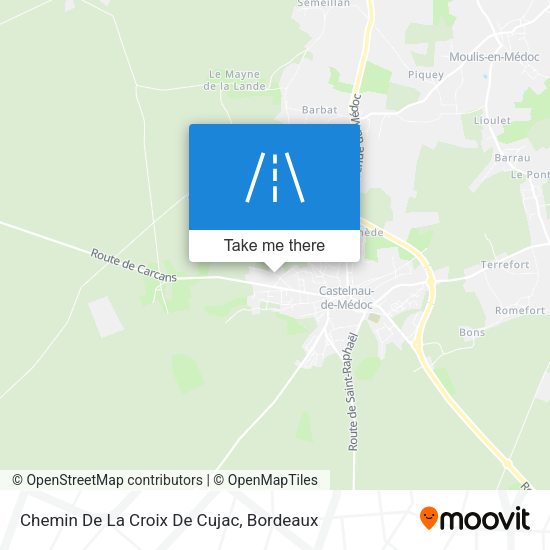 Chemin De La Croix De Cujac map