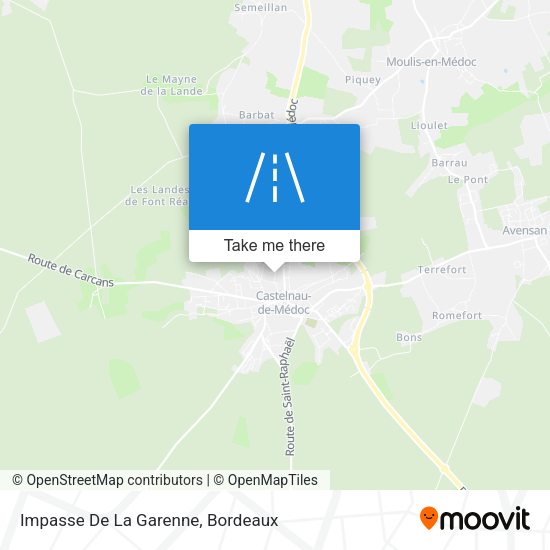 Impasse De La Garenne map